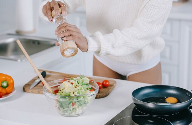 Labio de la dieta de proteínas