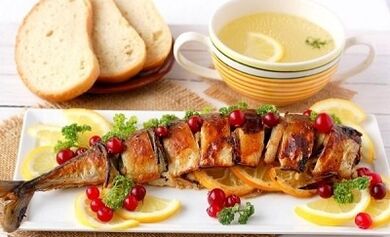 Menú de dieta favorito para bajar de peso.